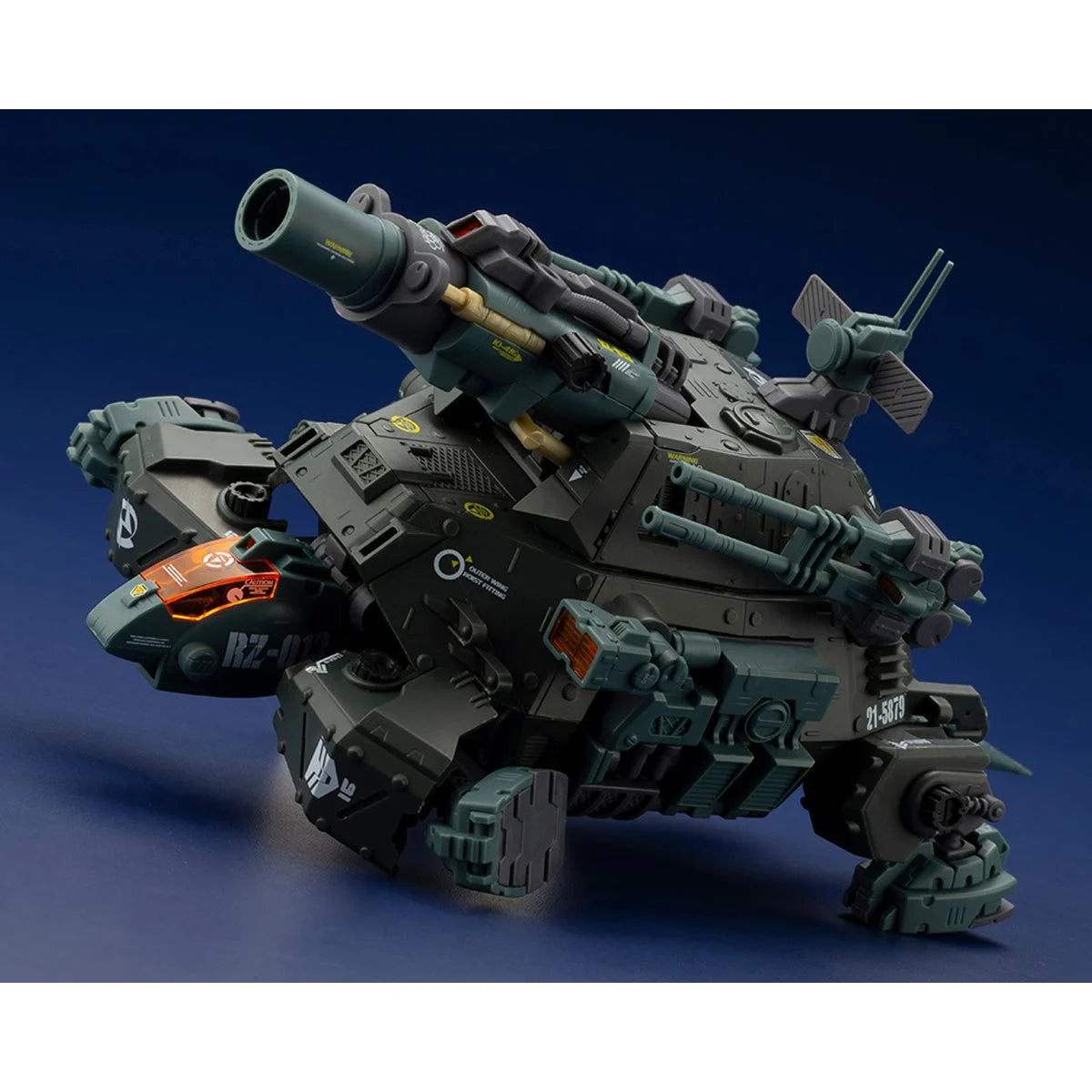 Zoids RZ-013 Cannon Tortoise Marking Plus Version 1:72 Scale Highend Master Model Kit