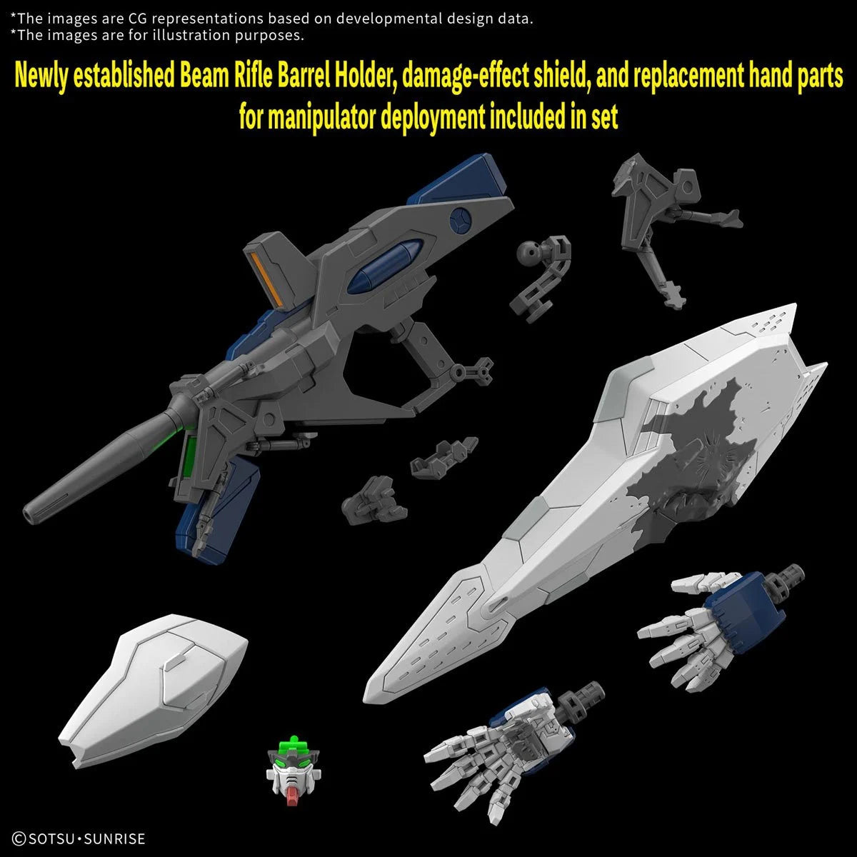 Mobile Suit Gundam Hathaway: The Sorcery of Nymph Circe Xi Gundam High Grade 1:144 Scale Model Kit Pre-Order Now