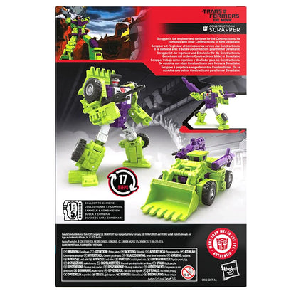 Transformers Studio Series Voyager Class Transformers: The Movie Constructicon Scrapper