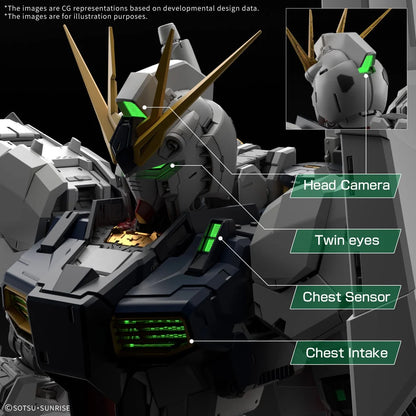 Mobile Suit Gundam LED Unit For Nu Gundam Perfect Grade Unleashed 1:60 Scale Model Kit Pre-Order Now 2026