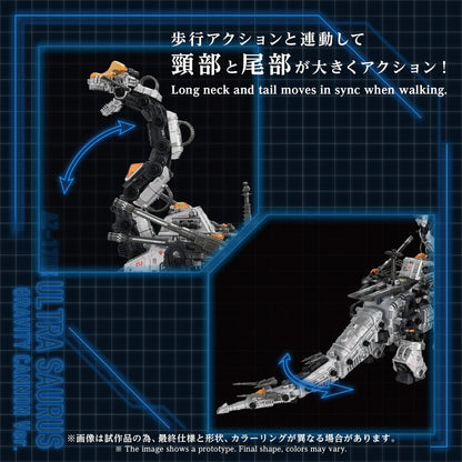 Zoids Advanced Zi AZ-17DX Ultra Saurus Gravity Cannon (Deluxe Version) 1:72 Scale Weapon Set Pre-Order Now