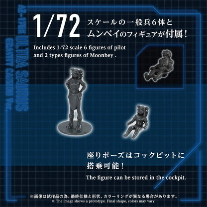 Zoids Advanced Zi AZ-17DX Ultra Saurus Gravity Cannon (Deluxe Version) 1:72 Scale Weapon Set Pre-Order Now