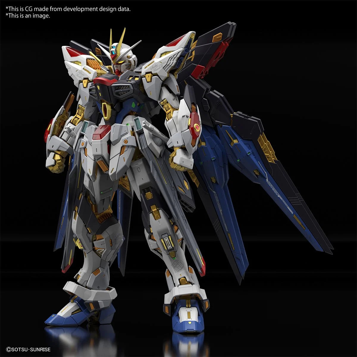 Mobile Suit Gundam Seed Destiny Strike Freedom Gundam Master Grade Extreme 1:100 Scale Model Kit Pre-Order Now