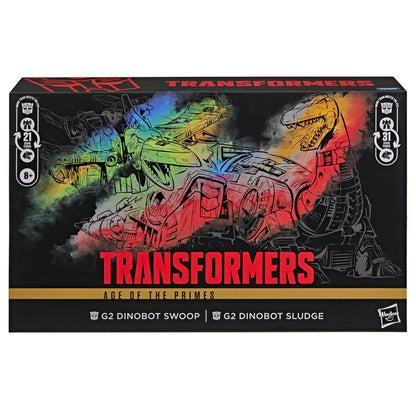 Transformers Generations Selects Age of the Primes Leader Class G2 Universe Dinobots Swoop and Sludge Pre-Order Now 2026