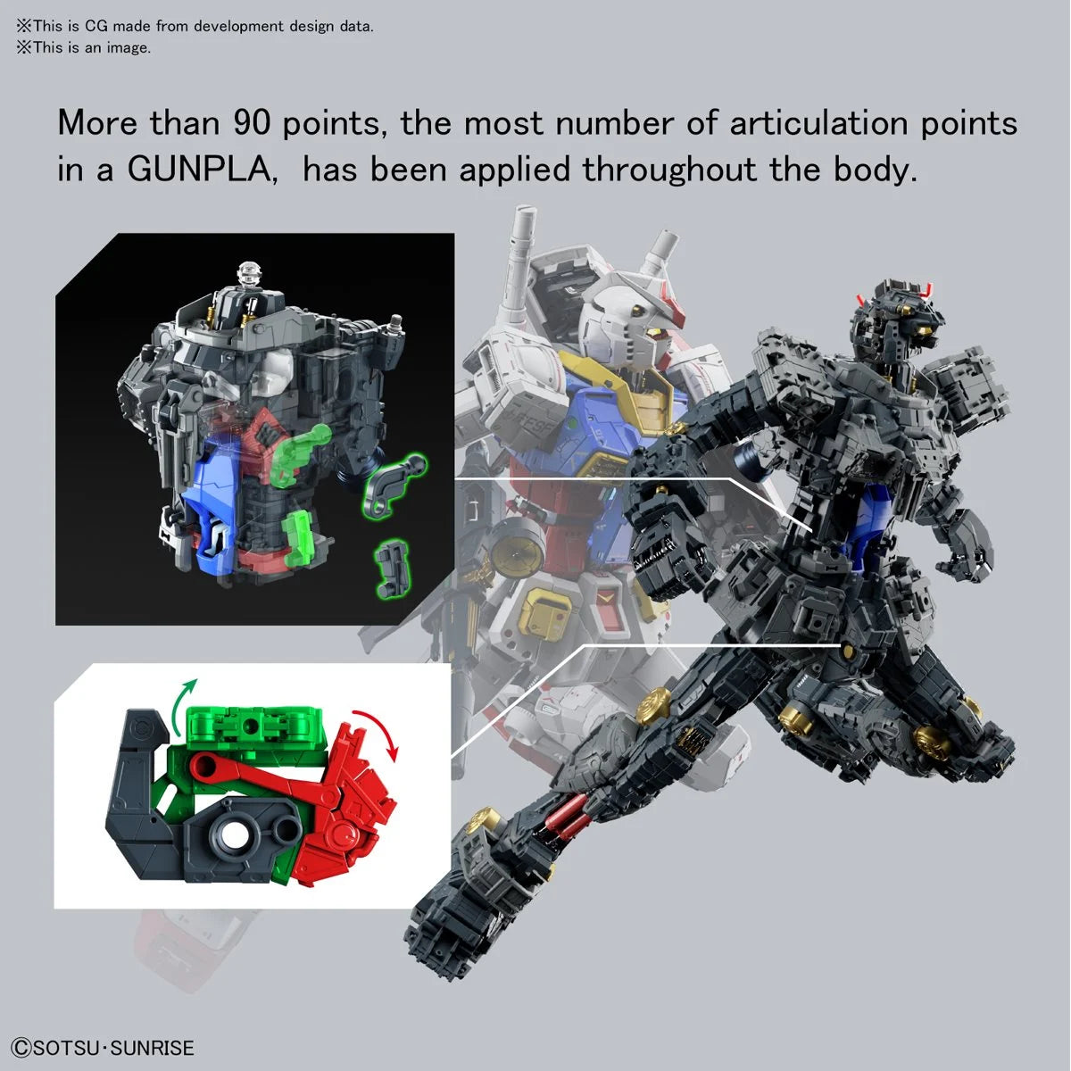 Mobile Suit Gundam RX-78-2 Gundam Perfect Grade Unleashed 1:60 Scale Model Kit Pre-Order Now