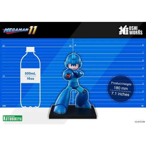 Mega Man 11 Mega Man Oshi Works Statue Pre-Order Now