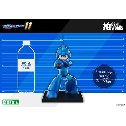 Mega Man 11 Mega Man Oshi Works Statue Pre-Order Now