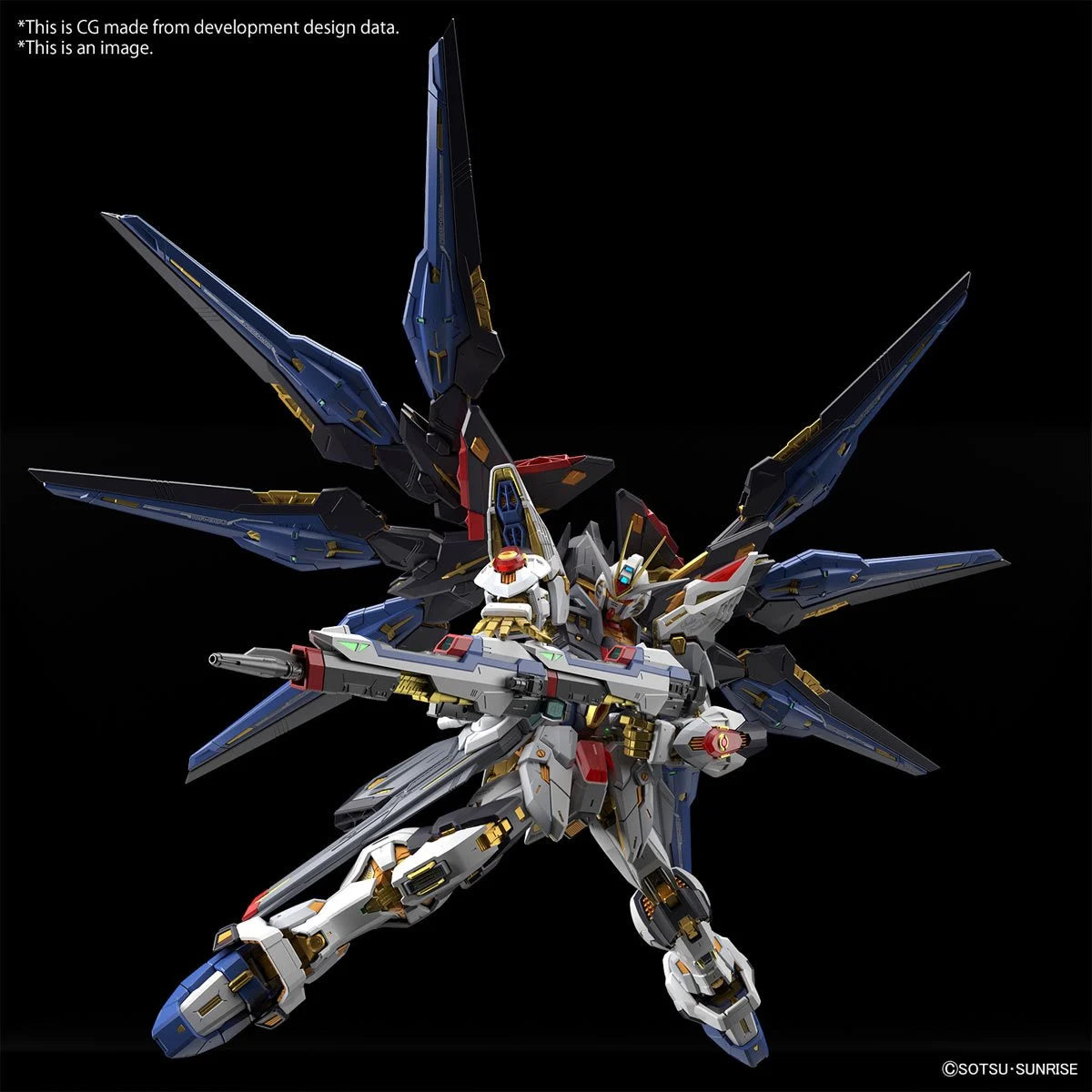 Mobile Suit Gundam Seed Destiny Strike Freedom Gundam Master Grade Extreme 1:100 Scale Model Kit Pre-Order Now