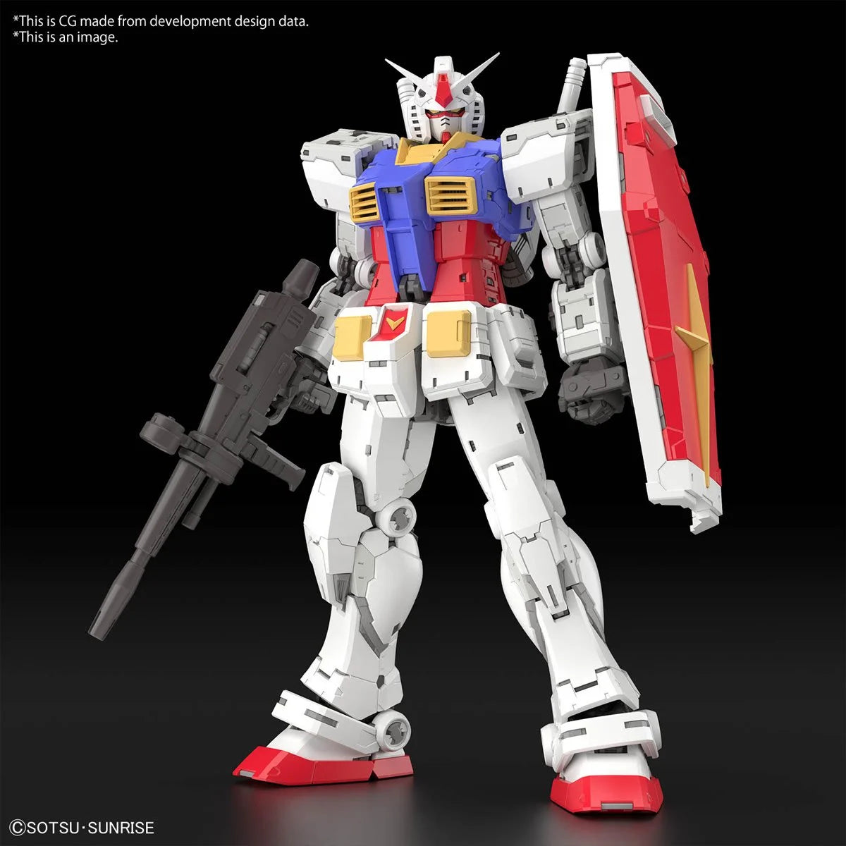 Mobile Suit Gundam RX-78-2 Version 2.0 Real Grade 1:144 Scale Model Kit Pre-Order Now