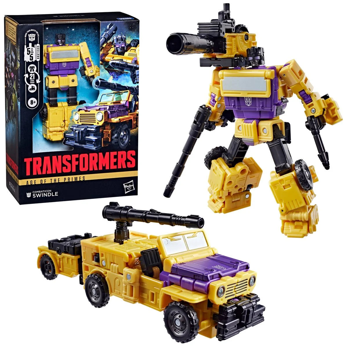 Transformers Age of the Primes Voyager Class Combaticon Swindle Action Figure Pre-Order Now