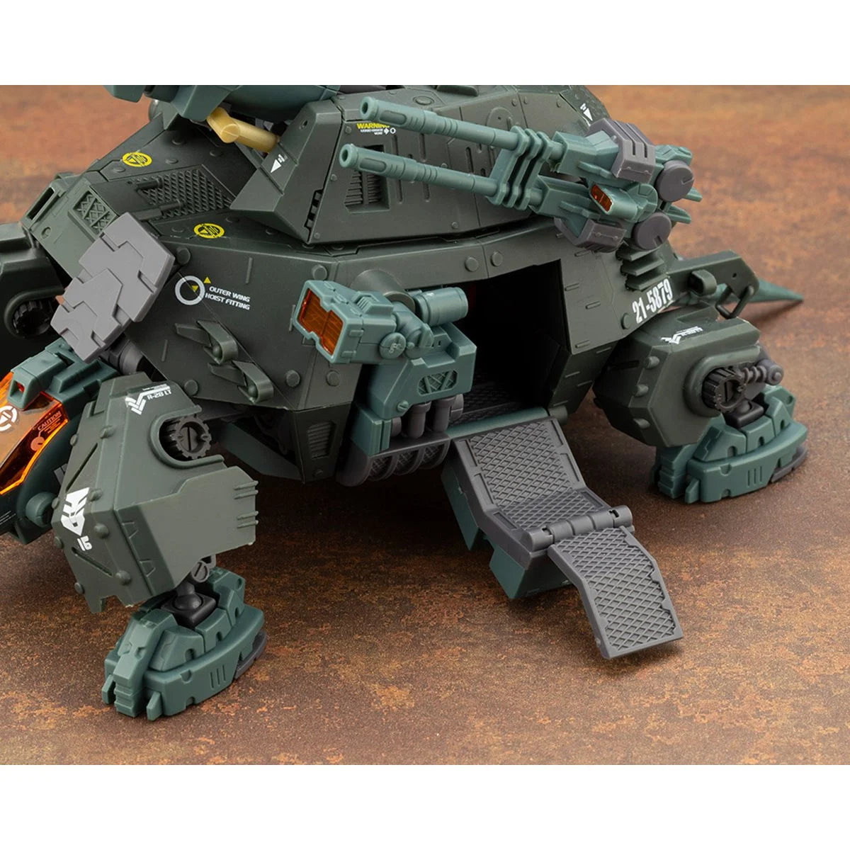 Zoids RZ-013 Cannon Tortoise Marking Plus Version 1:72 Scale Highend Master Model Kit