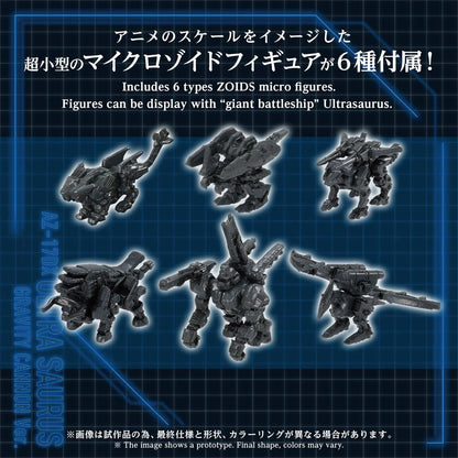 Zoids Advanced Zi AZ-17DX Ultra Saurus Gravity Cannon (Deluxe Version) 1:72 Scale Weapon Set Pre-Order Now