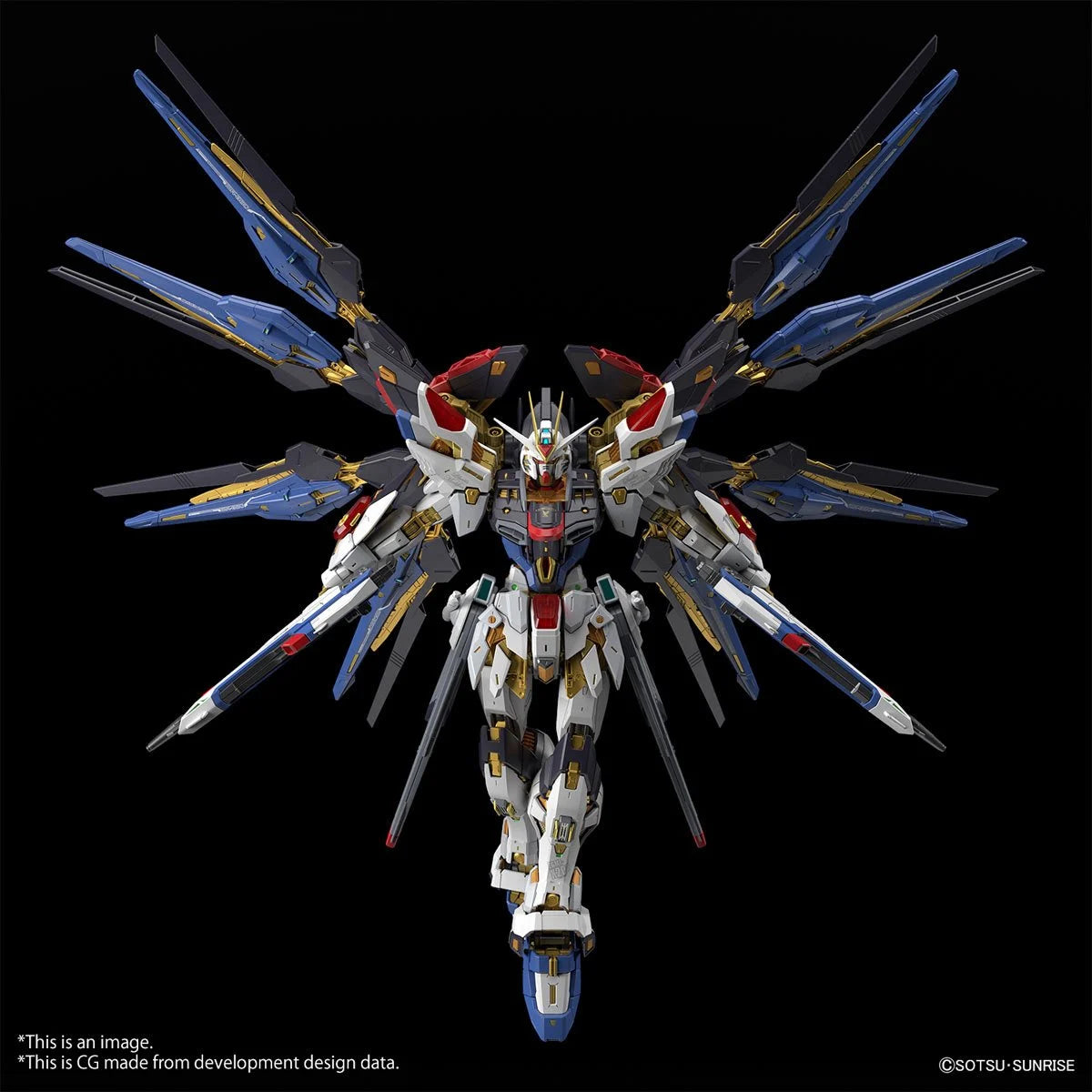 Mobile Suit Gundam Seed Destiny Strike Freedom Gundam Master Grade Extreme 1:100 Scale Model Kit Pre-Order Now