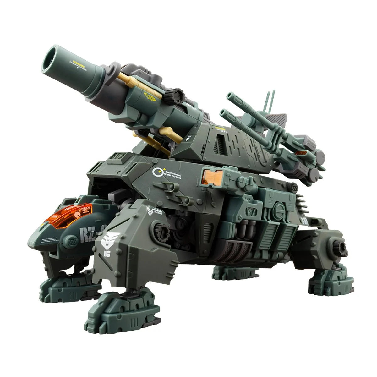 Zoids RZ-013 Cannon Tortoise Marking Plus Version 1:72 Scale Highend Master Model Kit