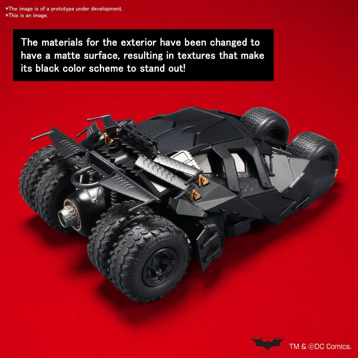 Batman Batmobile Batman Begins Version 1:35 Scale Model Kit Pre-Order Now