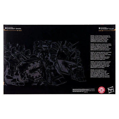 Transformers Generations Selects Age of the Primes Leader Class G2 Universe Dinobots Slug and Snarl