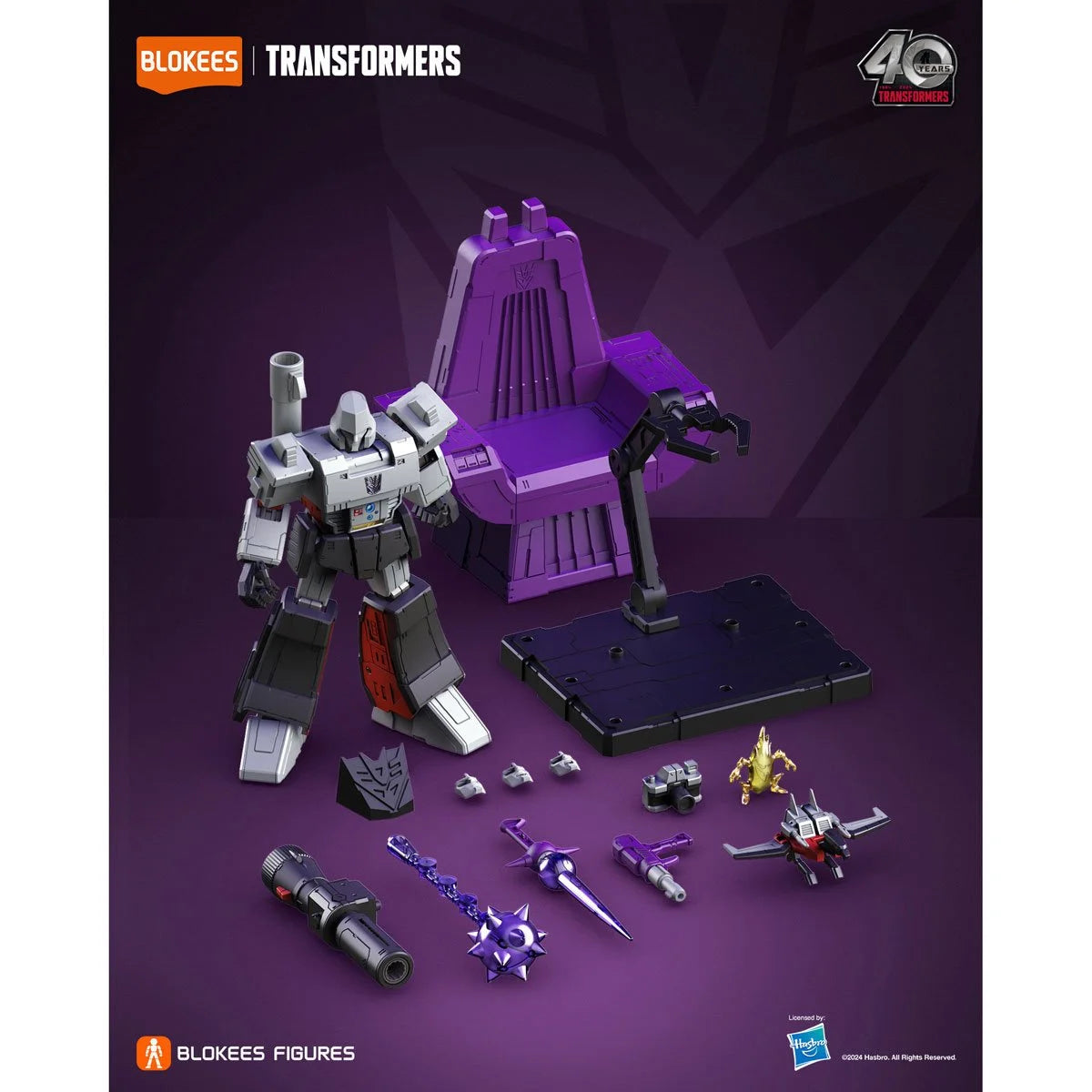 Transformers G1 Megatron Blokees Action Edition Model Kit