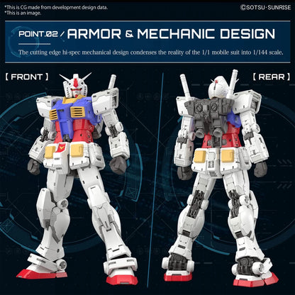 Mobile Suit Gundam RX-78-2 Version 2.0 Real Grade 1:144 Scale Model Kit Pre-Order Now