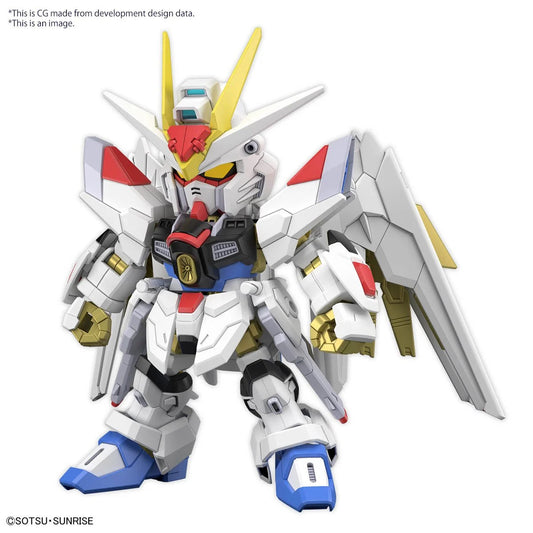 Mobile Suit Gundam Seed Freedom Mighty Strike Freedom Gundam SD Gundam Cross Silhouette Model Kit