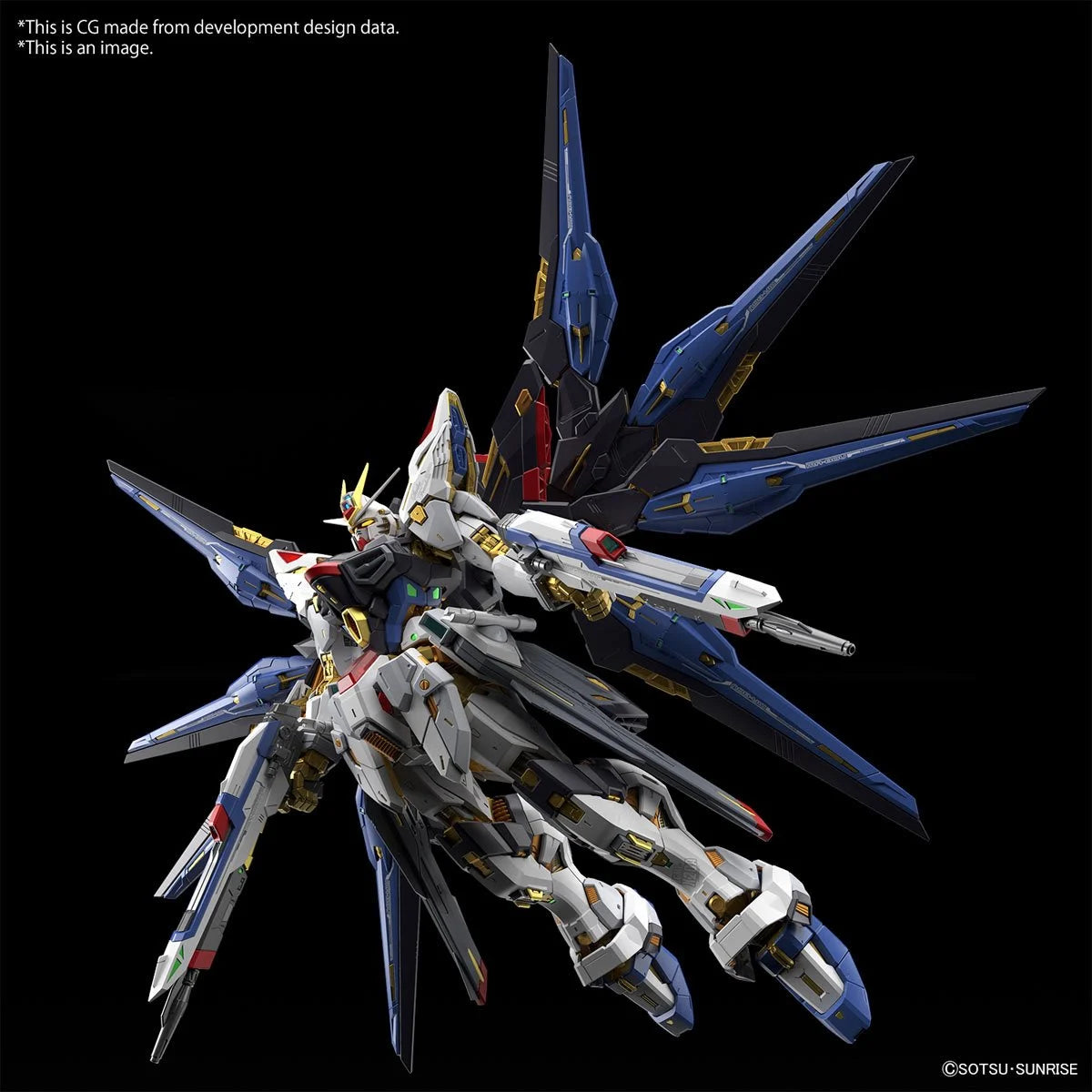 Mobile Suit Gundam Seed Destiny Strike Freedom Gundam Master Grade Extreme 1:100 Scale Model Kit Pre-Order Now