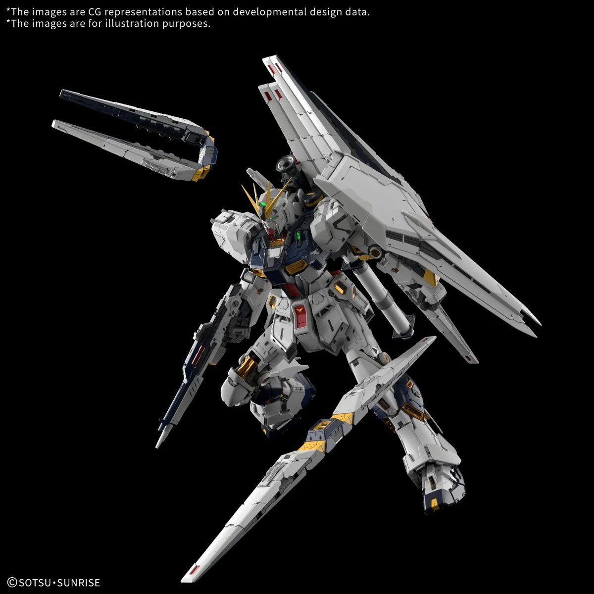 Mobile Suit Gundam Nu Gundam Perfect Grade Unleashed 1:60 Scale Model Kit Pre-Order Now 2026