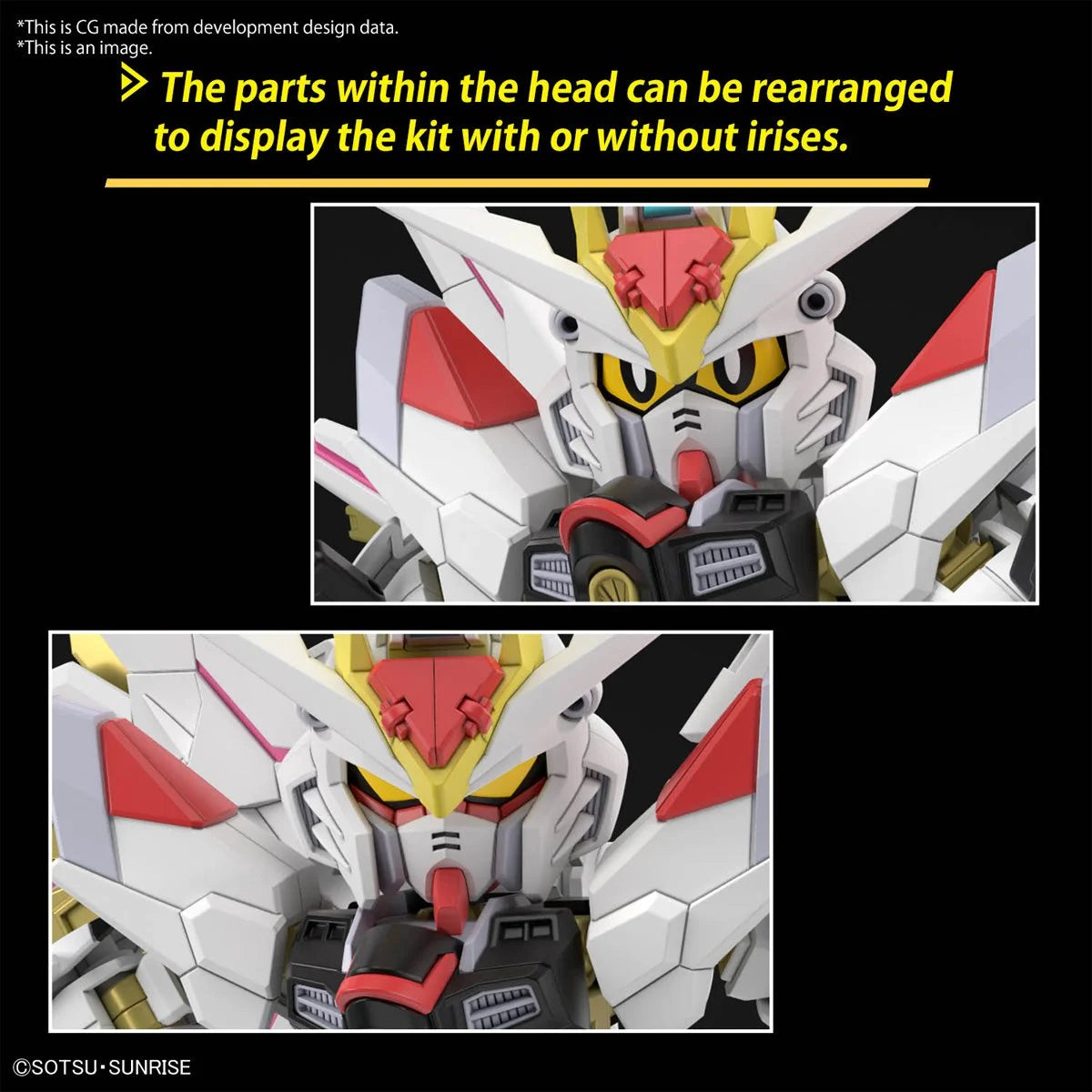 Mobile Suit Gundam Seed Freedom Mighty Strike Freedom Gundam SD Gundam Cross Silhouette Model Kit