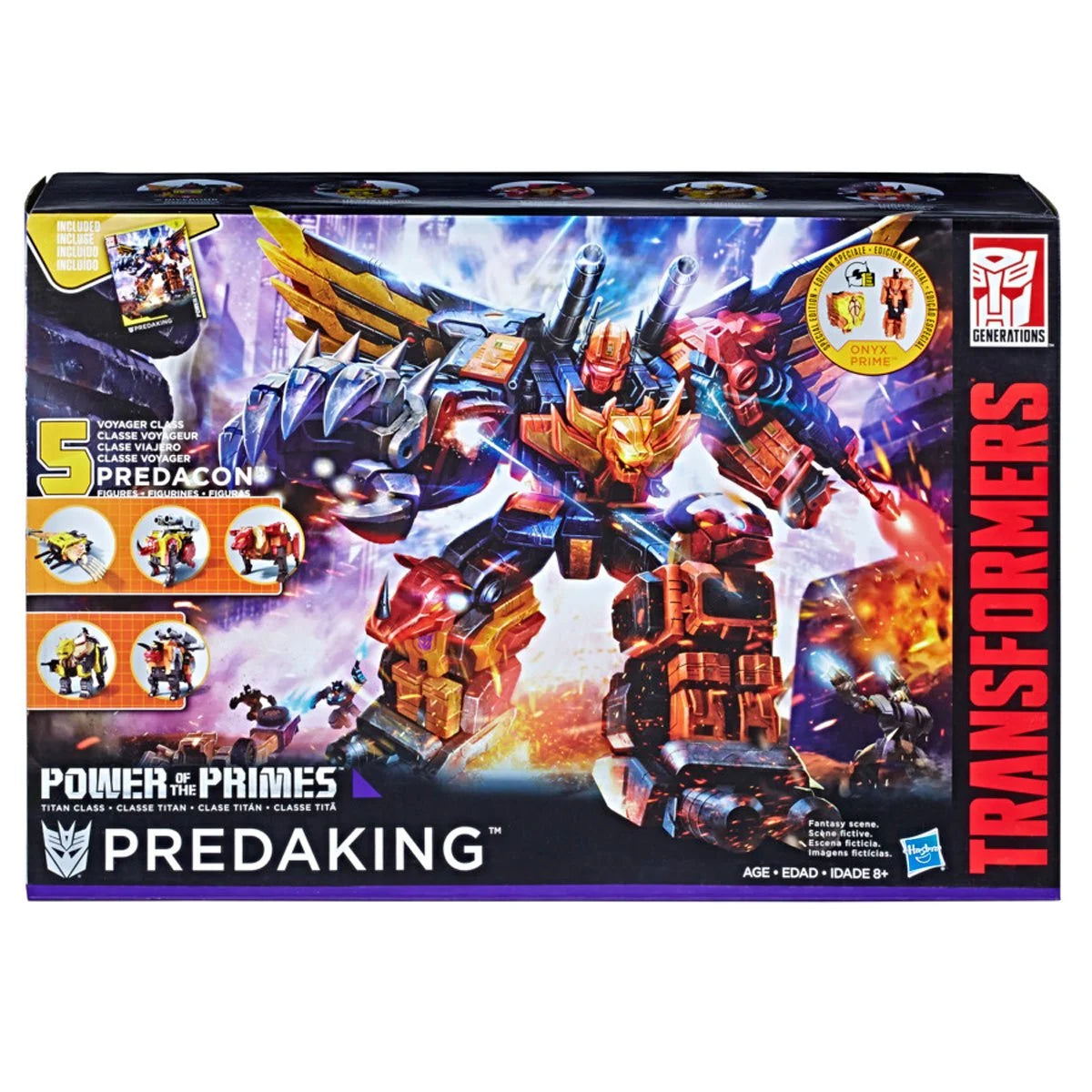 Transformers Power of the Primes Predaking Combiner Team Set Pre-Order Now 2026