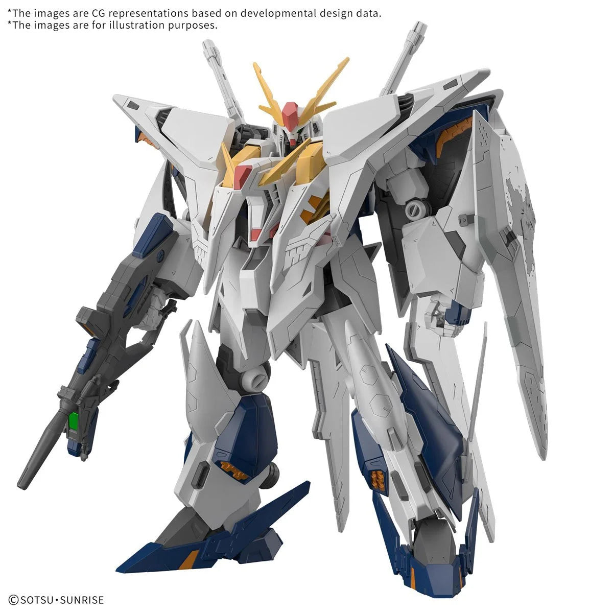 Mobile Suit Gundam Hathaway: The Sorcery of Nymph Circe Xi Gundam High Grade 1:144 Scale Model Kit Pre-Order Now