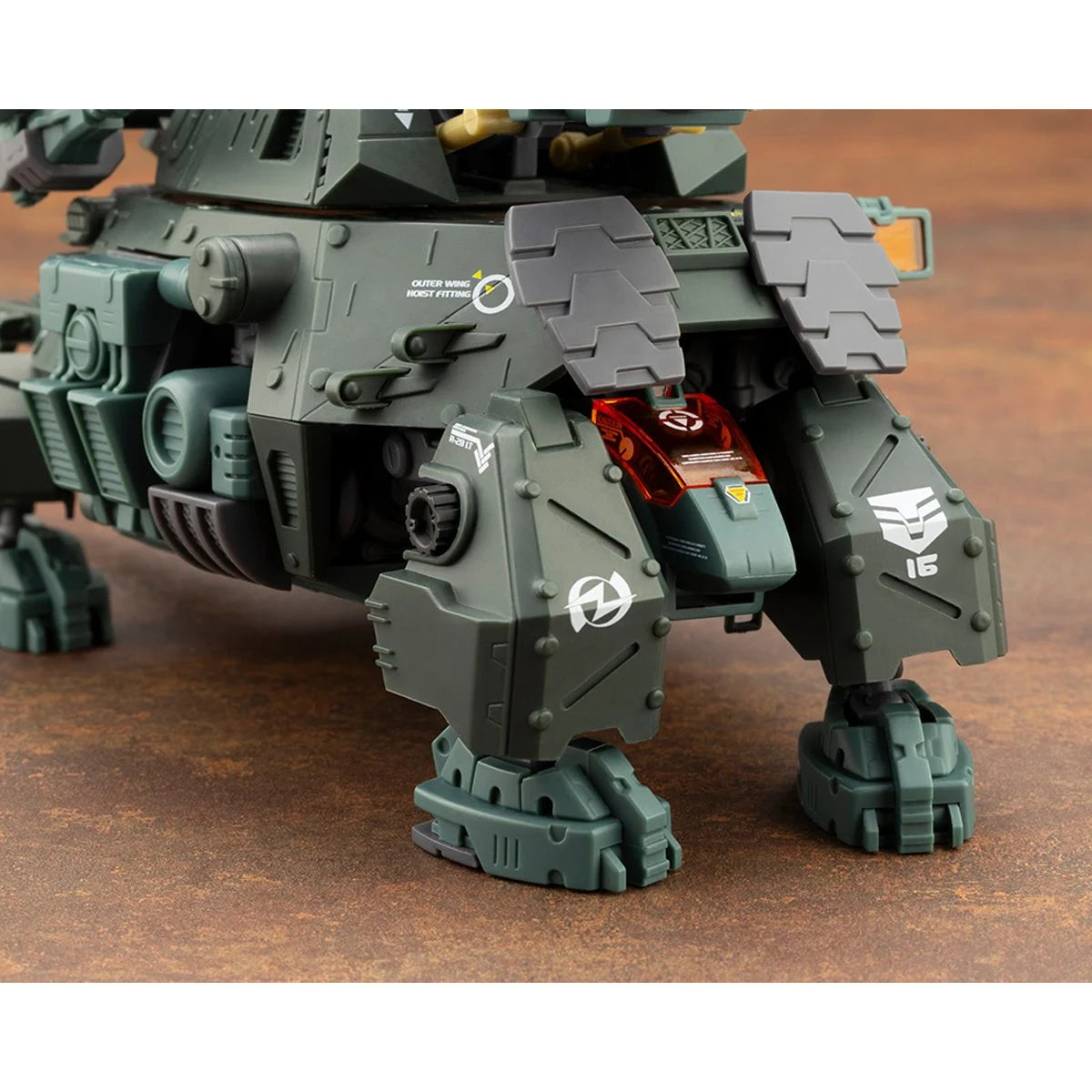 Zoids RZ-013 Cannon Tortoise Marking Plus Version 1:72 Scale Highend Master Model Kit