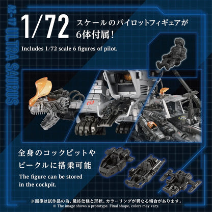 Zoids Advanced Zi AZ-17 Ultra Saurus 1:72 Scale Model Kit Pre-Order Now