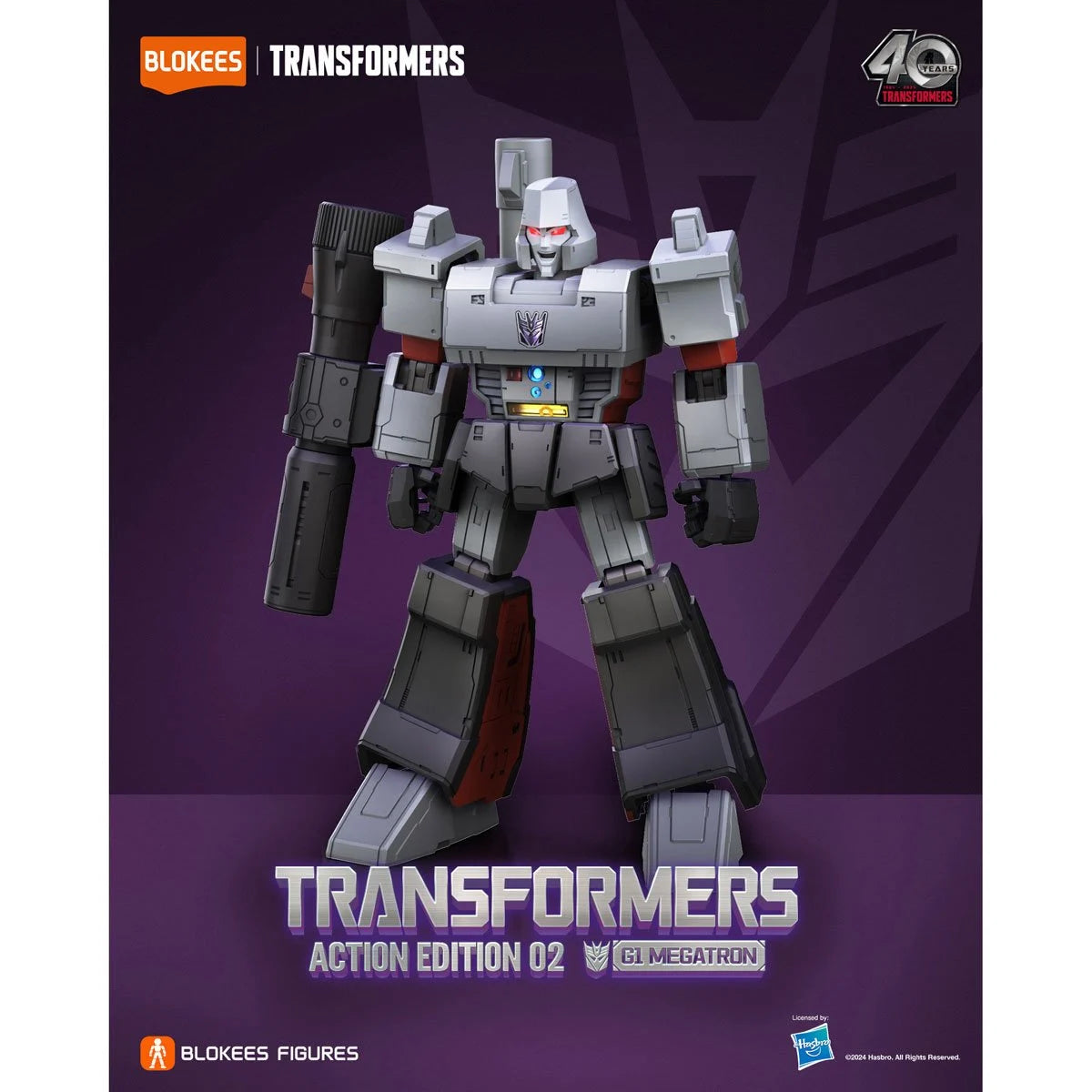 Transformers G1 Megatron Blokees Action Edition Model Kit