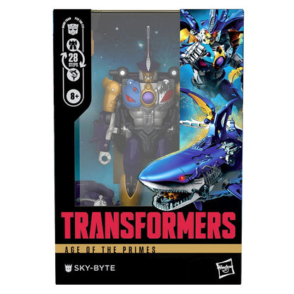 Transformers Age of the Primes Voyager Class Sky-Byte (Robots in Disguise)
