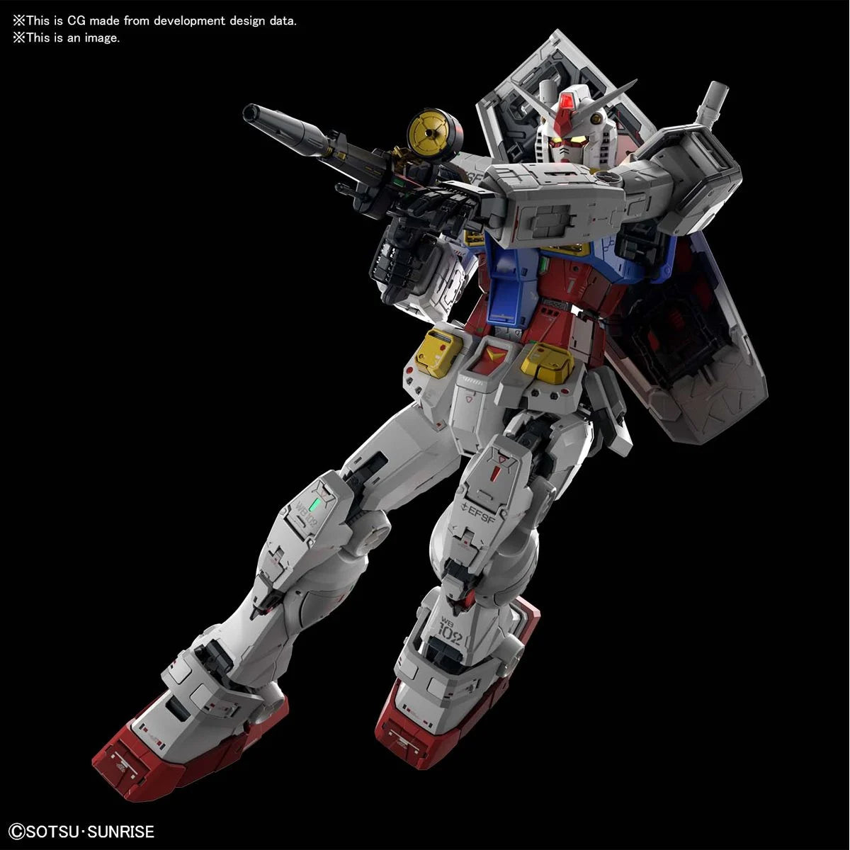 Mobile Suit Gundam RX-78-2 Gundam Perfect Grade Unleashed 1:60 Scale Model Kit Pre-Order Now