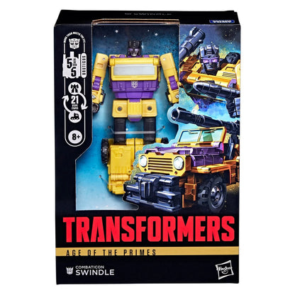 Transformers Age of the Primes Voyager Class Combaticon Swindle Action Figure Pre-Order Now